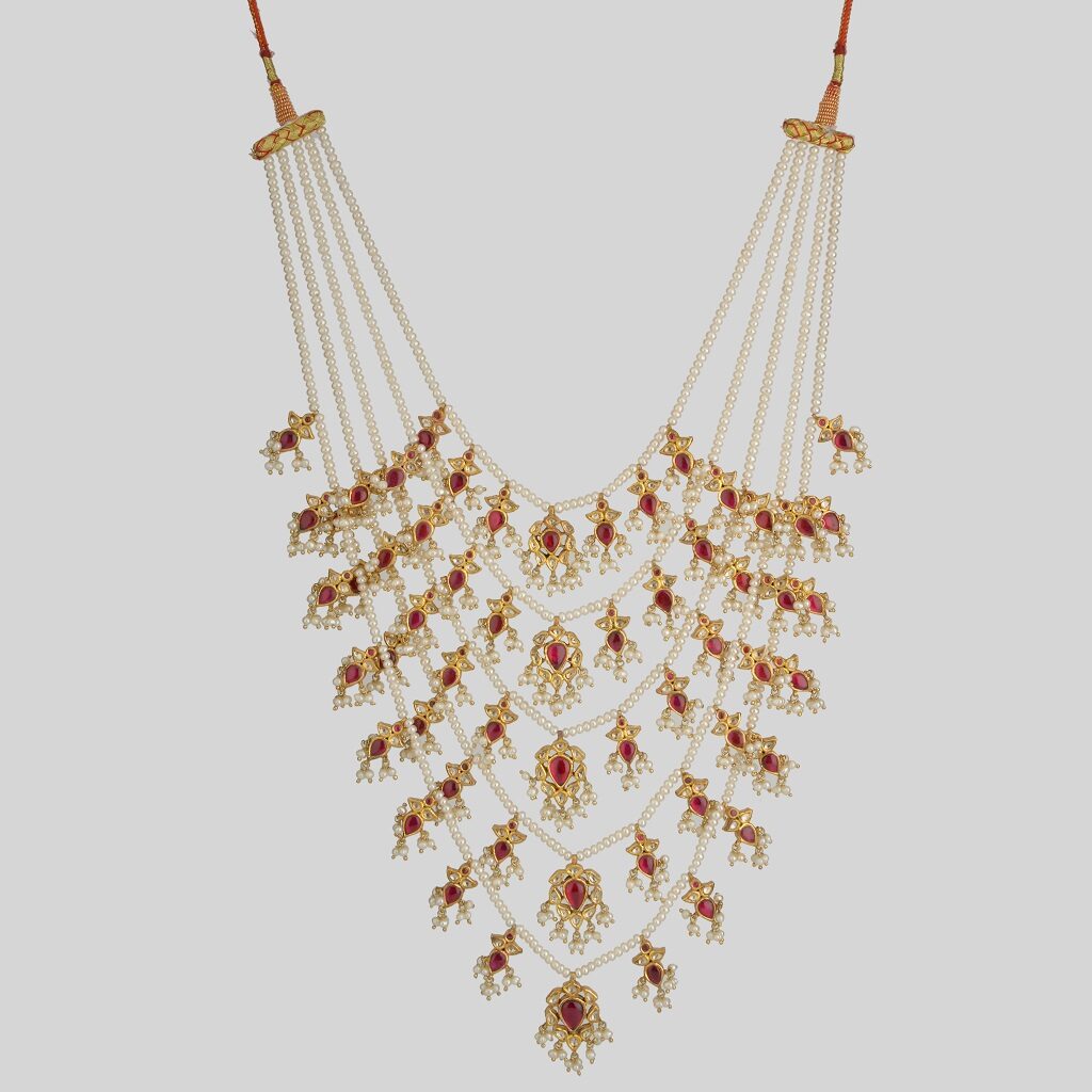 kundan uncut diamond necklace