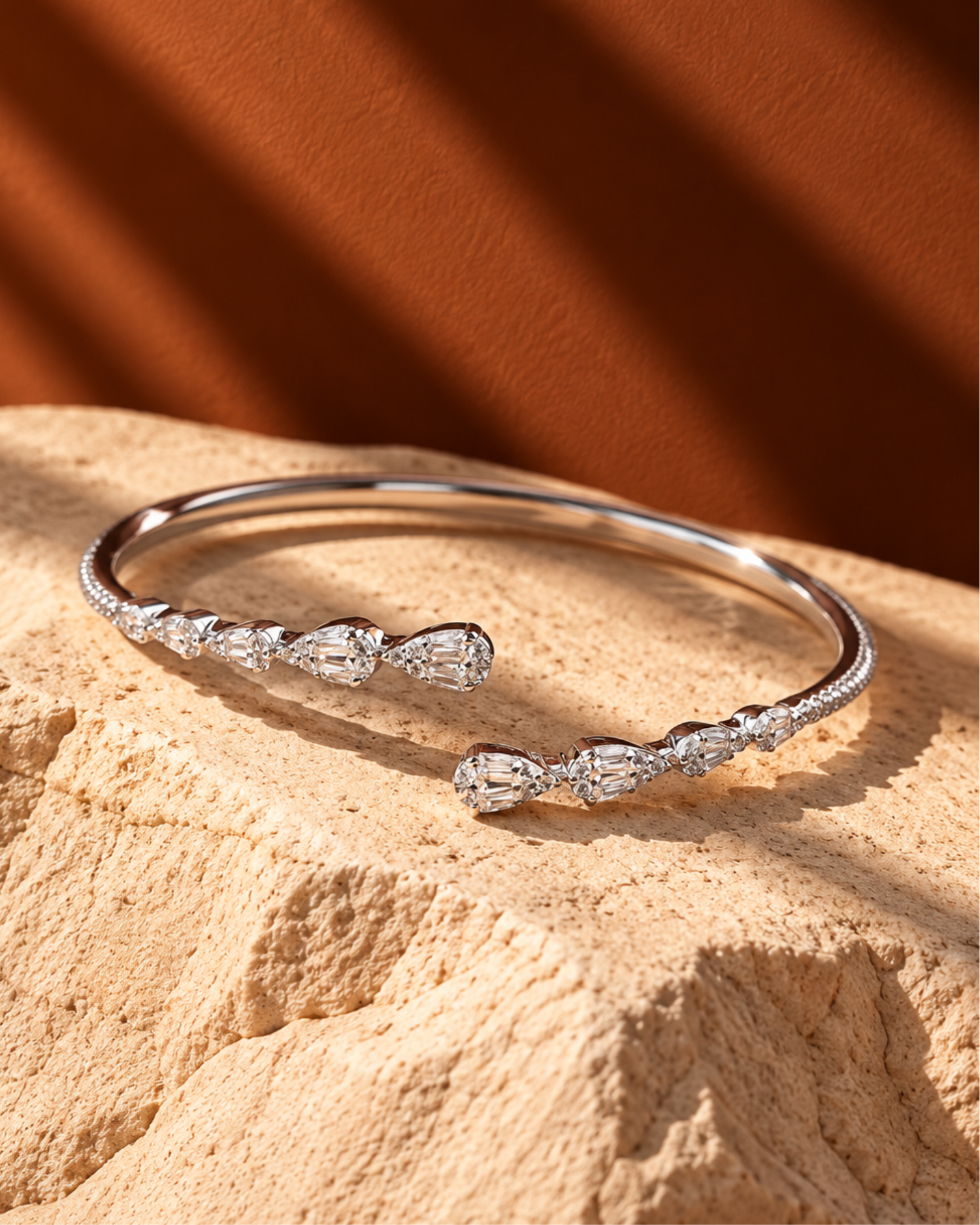 Crystal Wave Cuff