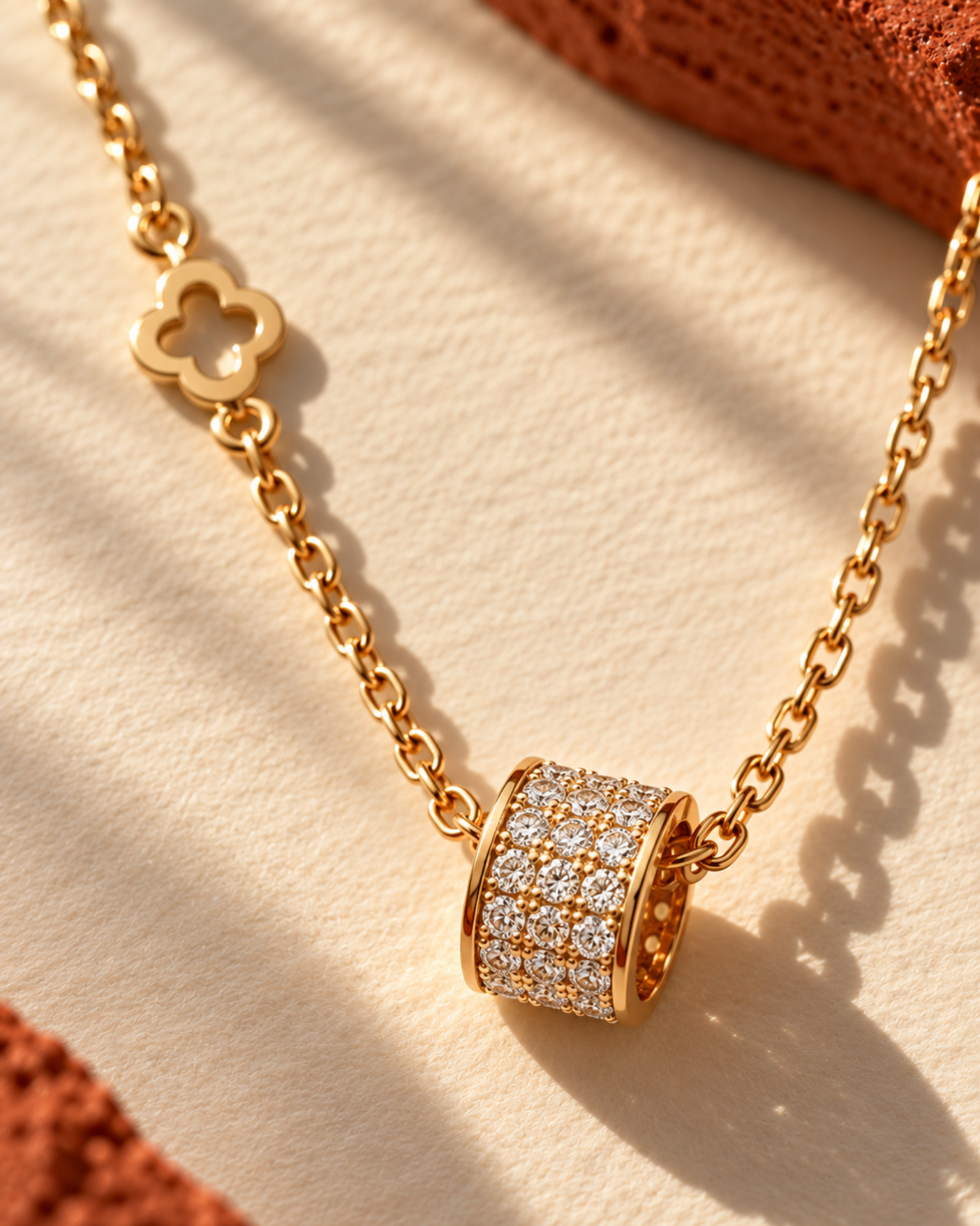 Golden Halo Necklace