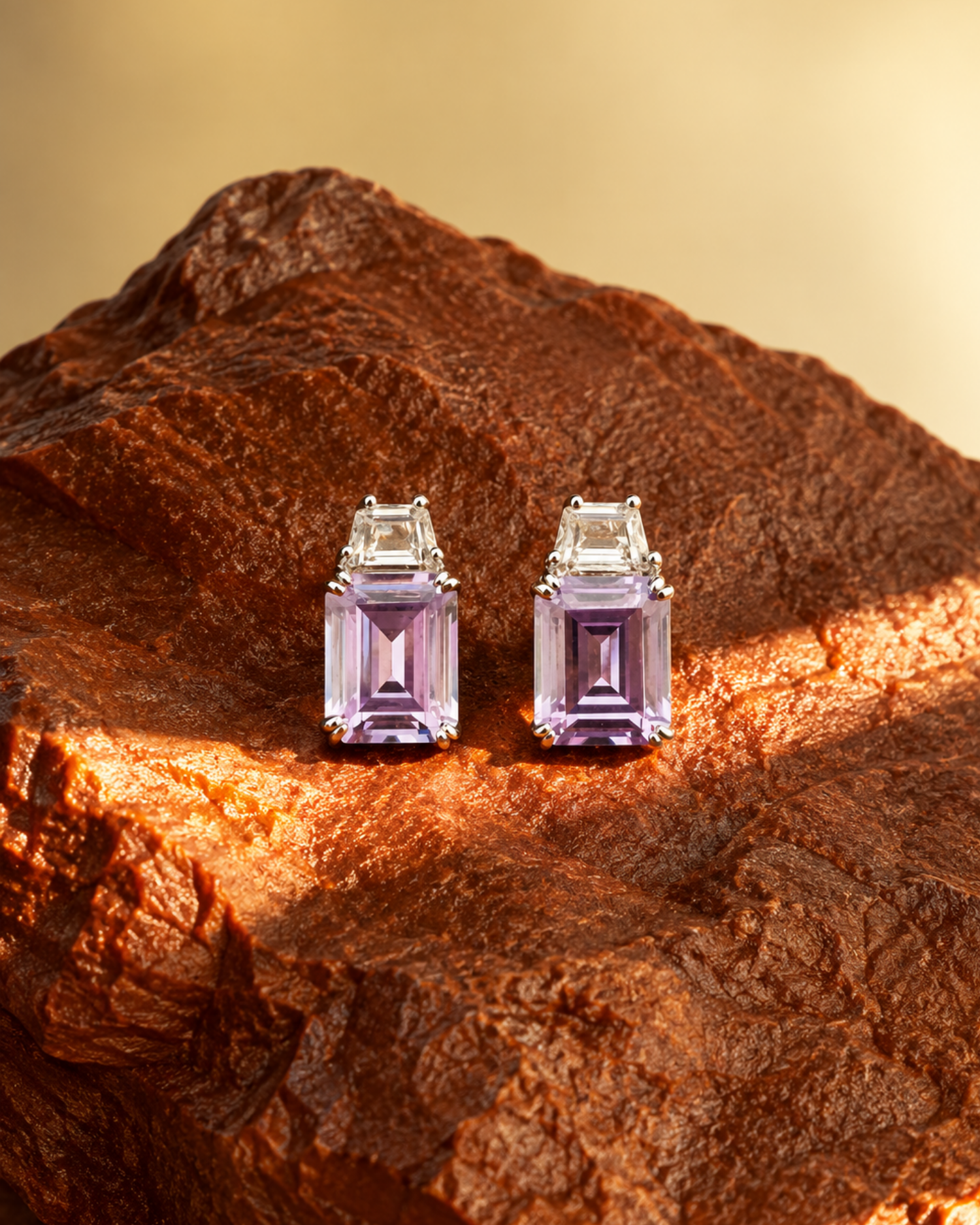 Lilac Whisper Studs