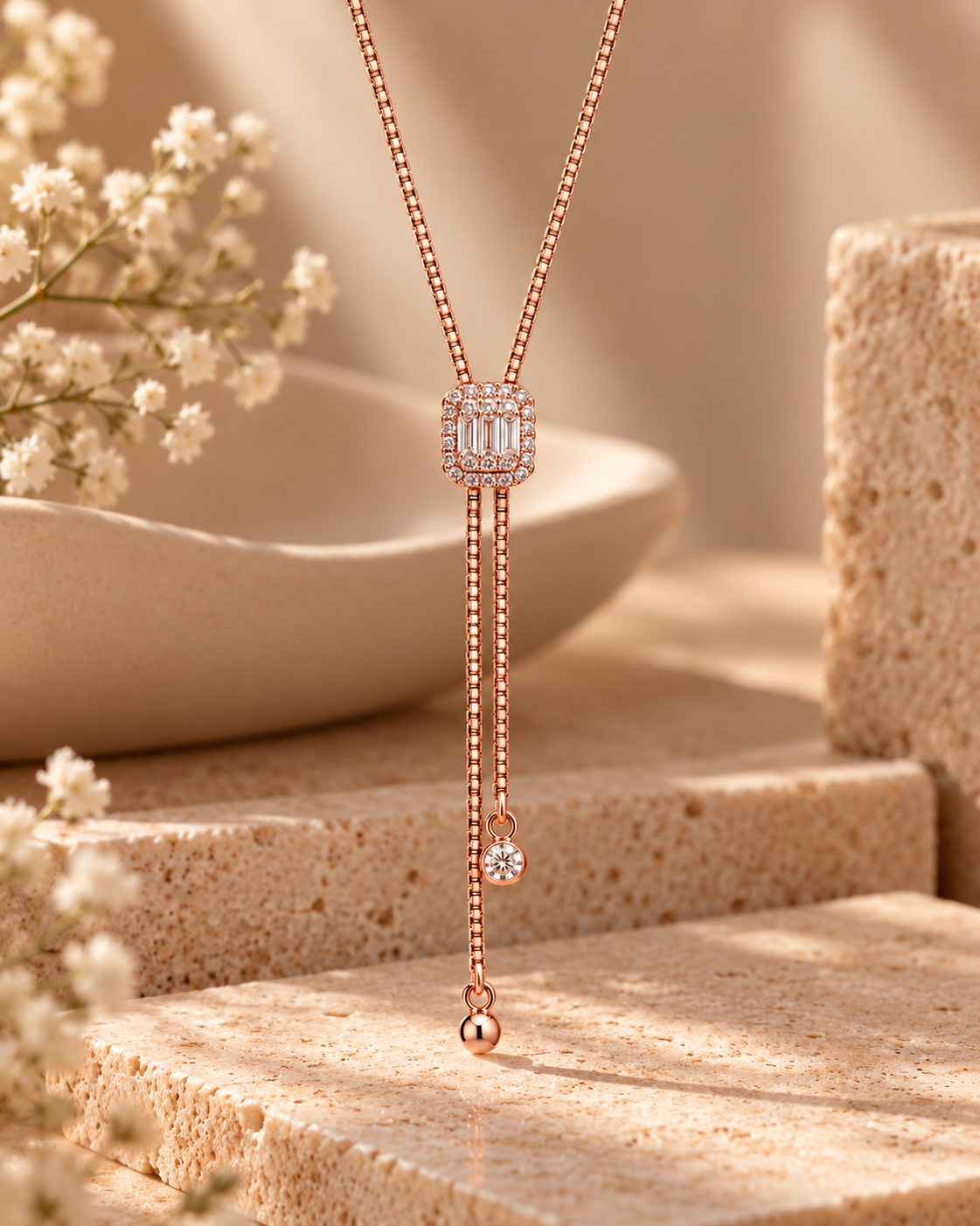 Celeste Lariat Necklace